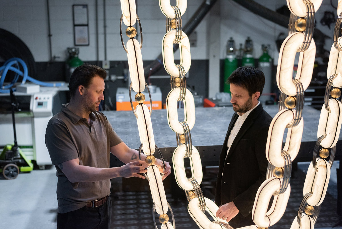From the Workshop: The Story of the Koru Chandelier