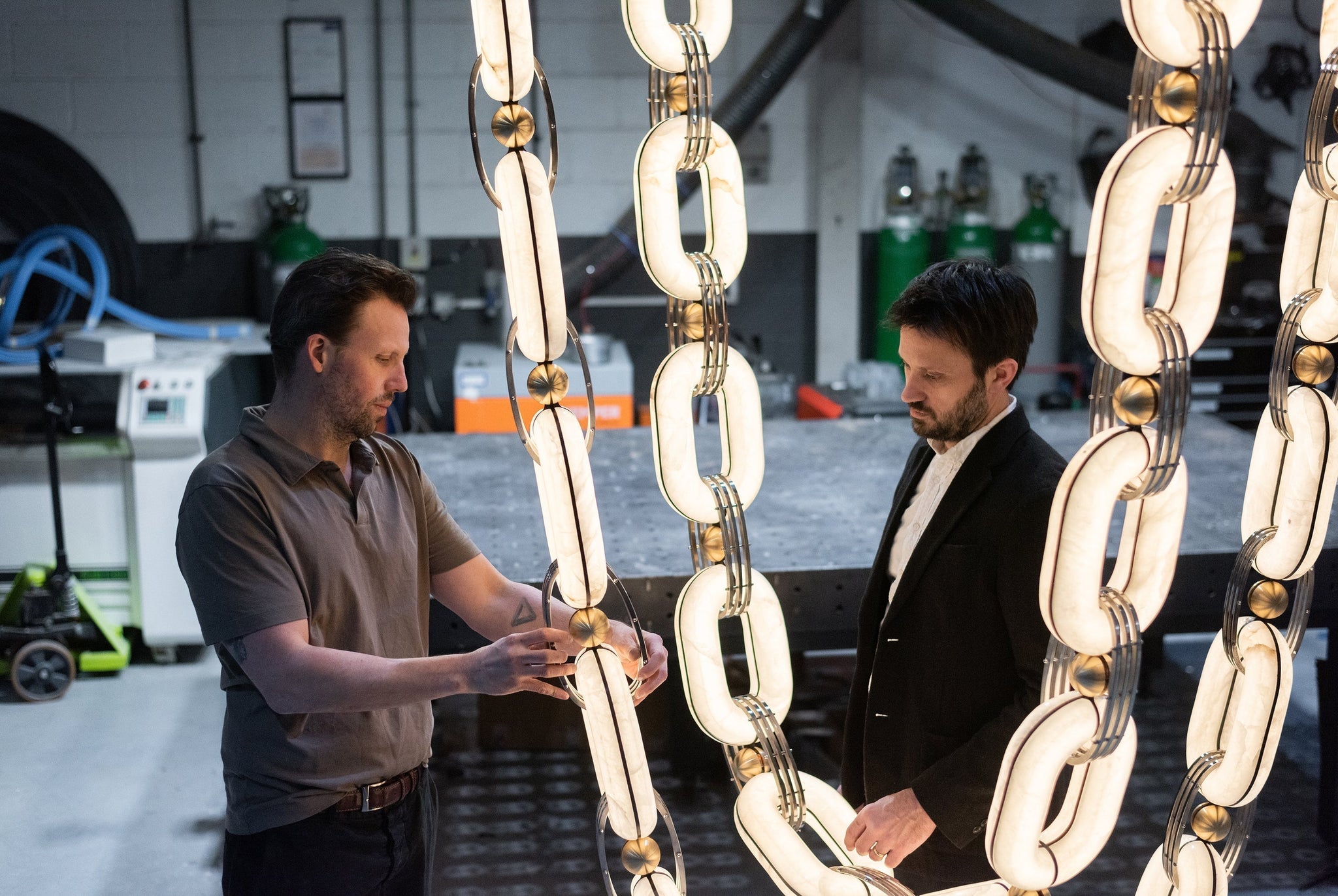 From the Workshop: The Story of the Koru Chandelier
