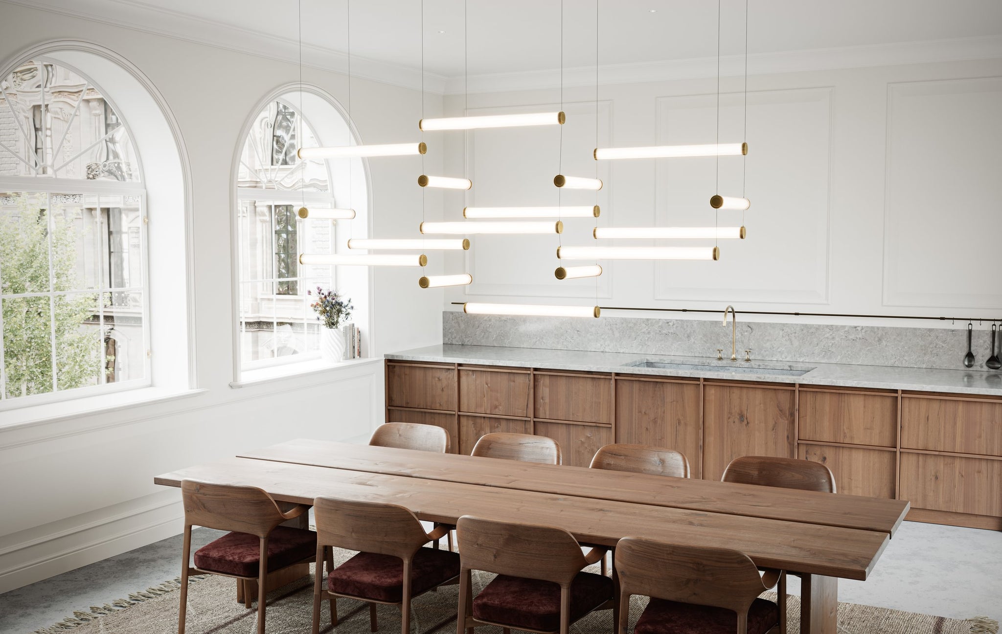 LAUNCHING THE NEW OKSAT CHANDELIER AT DECOREX