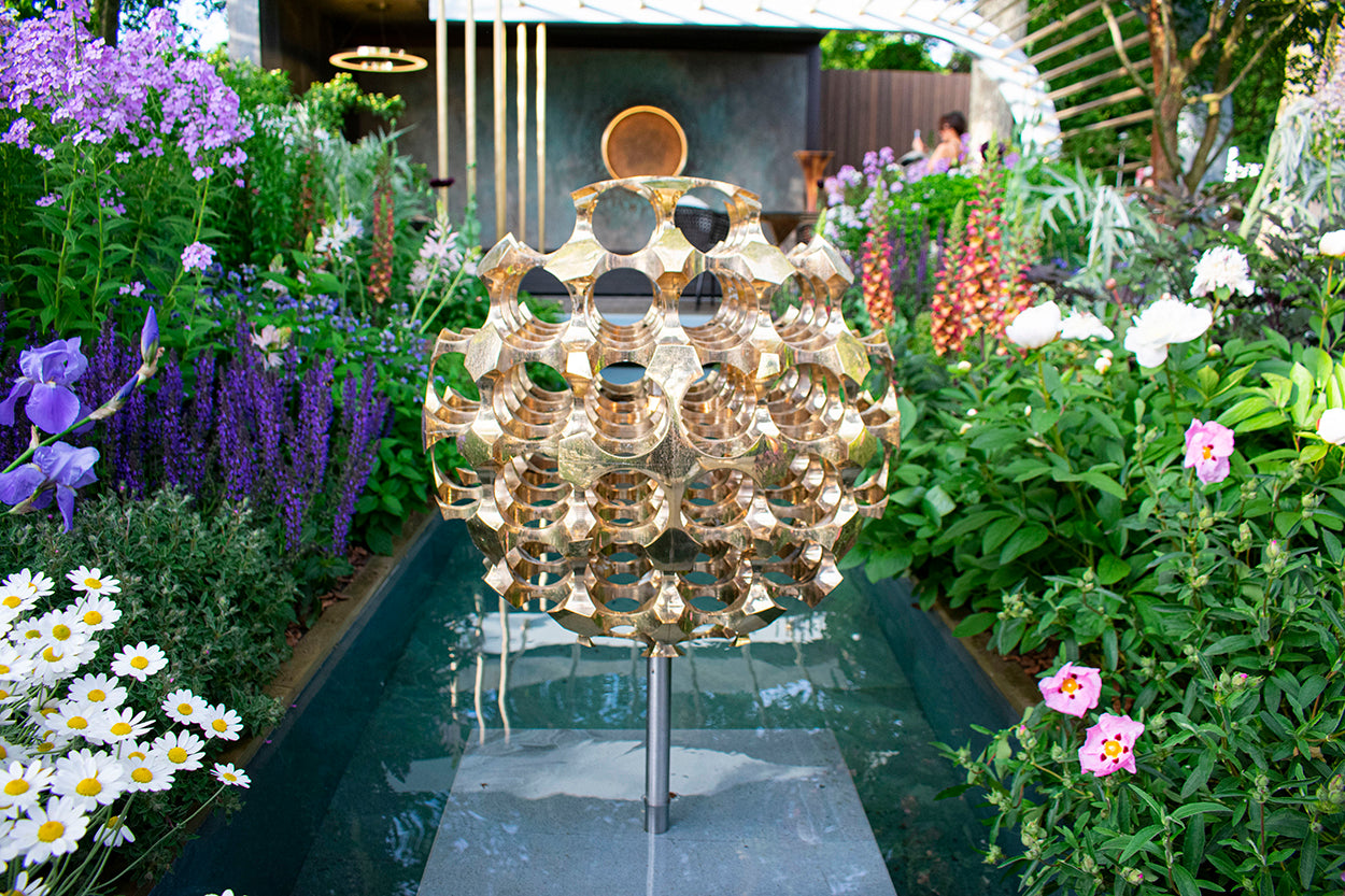 Our New Kasvaa Pendant at the Morgan Stanley Garden for RHS Chelsea Flower Show 2019