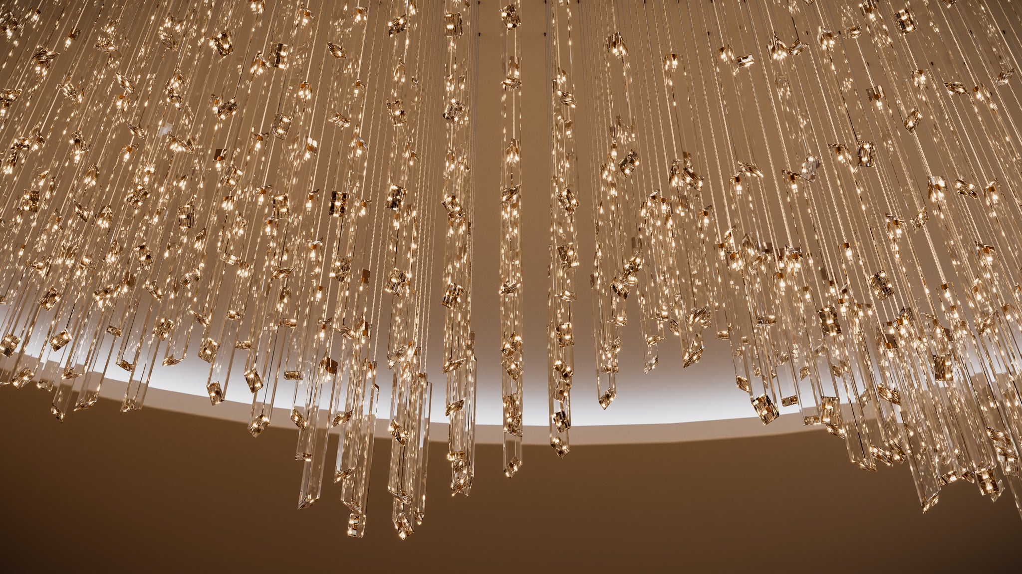 Vetta | Sculptural Glass Light | Bespoke Chandelier - Cameron Design House