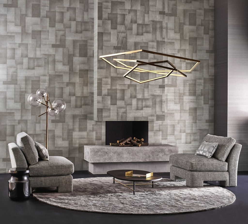Vesanto | Geometric Chandelier | Modern Designer Lighting - Cameron ...