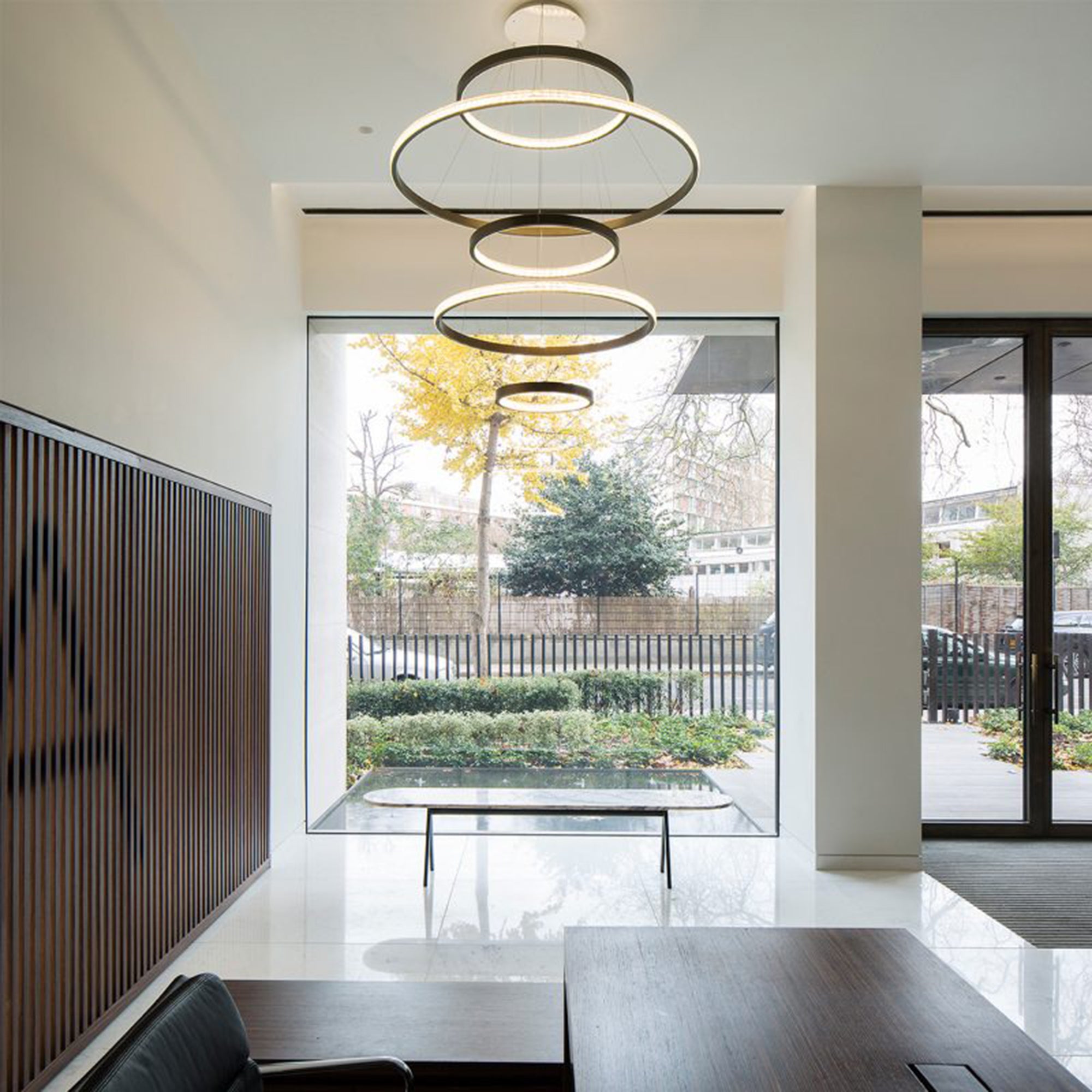 Aura | Circular Chandelier | Statement Lighting - Cameron Design House