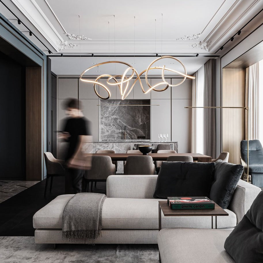 Inari | Sculptural Pendant Light | Bespoke Chandelier - Cameron Design ...